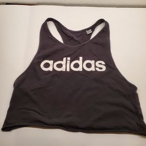 Adidas Ladies Crop Top Sleeveless